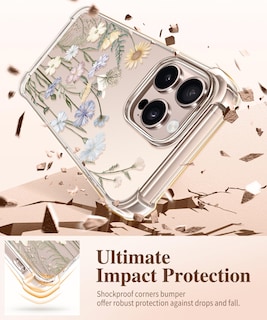 Foto 4 | Foto 4 | Funda De Teléfono Gviewin Para Iphone 16 Pro Con Protector De Pantalla De 6.3 Pulgadas - Venta Internacional.