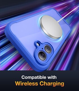 Foto 4 | Foto 4 | Funda Para Teléfono Diaclara Diseñada Para Iphone 16 6.1 (ultramar), Color Azul - Venta Internacional.