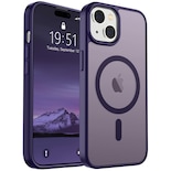 Funda Magnética Supfine Para Iphone 15, Color Morado Oscuro - Venta Internacional.