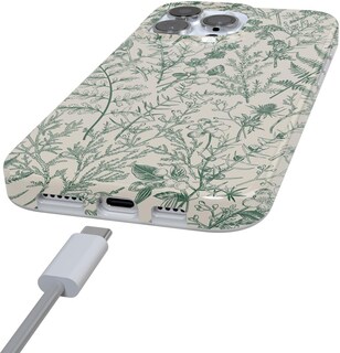 Foto 2 | Foto 2 | Funda Para Teléfono Iphone 16 Pro Sage Garden Green Floral - Venta Internacional.