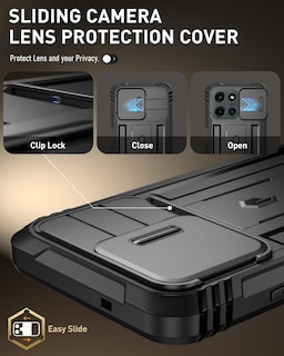 Foto 5 | Foto 5 | Funda Poetic Revolution Para Motorola Moto G 5g 2025 Negra - Venta Internacional.
