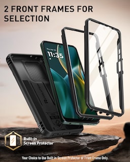Foto 6 | Foto 6 | Funda Poetic Revolution Para Motorola Moto G 5g 2025 Negra - Venta Internacional.
