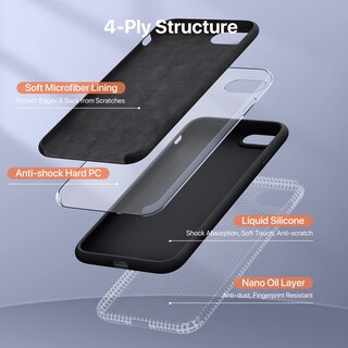 Foto 5 | Foto 5 | Funda De Teléfono Miracase Ultra Slim Para Iphone Se 2022/2020/7/8 - Venta Internacional.
