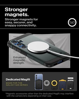 Foto 7 | Foto 7 | Funda Spigen Tough Armor (ai) Magfit Para Samsung Galaxy S25+ - Venta Internacional.