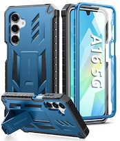 Funda De Teléfono Fntcase Para Samsung Galaxy A16-5g Con Soporte Azul - Venta Internacional.