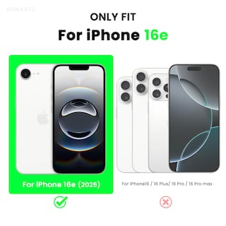 Foto 2 | Foto 2 | Funda De Teléfono Ornarto Compatible Con Iphone 16e 6.1 Pulgadas 2025 - Venta Internacional.