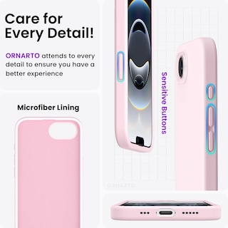 Foto 5 | Foto 5 | Funda De Teléfono Ornarto Compatible Con Iphone 16e 6.1 Pulgadas 2025 - Venta Internacional.