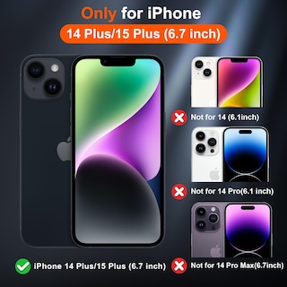 Foto 2 | Foto 2 | Funda Magnética Supfine Para Iphone 15 Plus/14 Plus Gris - Venta Internacional.