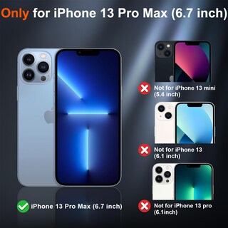 Foto 2 | Foto 2 | Funda Magnética Supfine Para Iphone 13 Pro Max, Color Morado Oscuro - Venta Internacional.