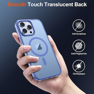 Foto 6 | Foto 6 | Funda Magnética Supfine Para Iphone 13 Pro Max, Azul Y Morado - Venta Internacional.