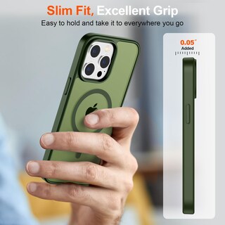 Foto 7 | Foto 7 | Funda Magnética Supfine Para Iphone 14 Pro Cangling Green - Venta Internacional.