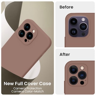 Foto 3 | Foto 3 | Funda De Silicona Firenova Para Iphone 14 Pro Con 2 Protectores - Venta Internacional.