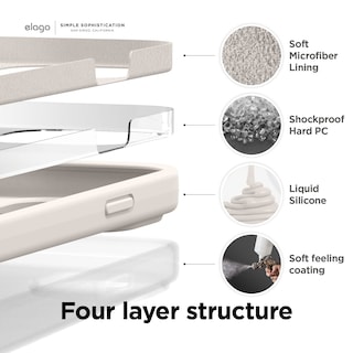 Foto 5 | Foto 5 | Funda De Teléfono Elago Compatible Con Iphone 14 Pro Silicone Stone - Venta Internacional.