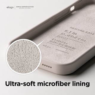 Foto 7 | Foto 7 | Funda De Teléfono Elago Compatible Con Iphone 14 Pro Silicone Stone - Venta Internacional.