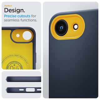Foto 6 | Foto 6 | Funda Spigen Nano Pop Magfit Para Iphone 16e, Color Azul - Venta Internacional.