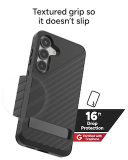 Foto 4 | Foto 4 | Funda Zagg Denali Para Samsung Galaxy S25 Con Soporte, Color Negro - Venta Internacional.