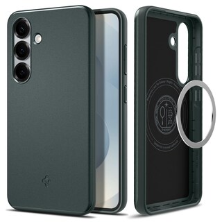 Foto 1 | Foto 1 | Funda Spigen Thin Fit Magfit Para Samsung Galaxy S25, Color Verde - Venta Internacional.