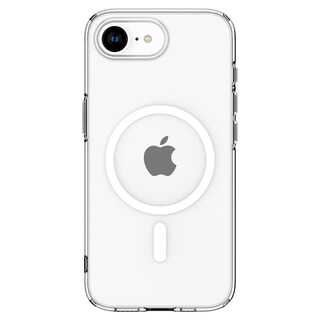 Foto 4 | Foto 4 | Funda Magfit De Cristal Líquido Spigen Para Iphone 16e, Color Blanco Transparente - Venta Internacional.