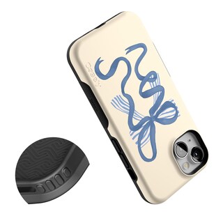 Foto 5 | Foto 5 | Funda Para Teléfono Casely Heartstrings Blue Bow Para Iphone 13 Magsafe - Venta Internacional.