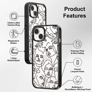 Foto 6 | Foto 6 | Funda De Teléfono Mosnovo Para Iphone 13/iphone 14 Abstract Art - Venta Internacional.