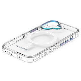 Foto 3 | Foto 3 | . Funda Puregear Slimshell Plus Mag Para Iphone 16 Transp Tornasol Compatible Con Magsafe