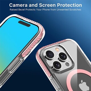 Foto 6 | Foto 6 | . Funda Mybat Vivid Con Magsafe Para Iphone 16 Pro Max - Rosa