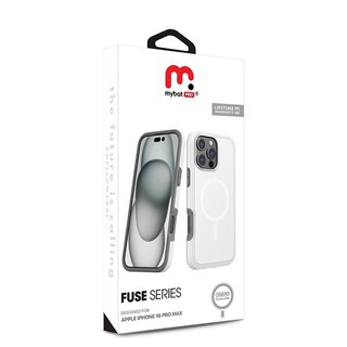 Foto 3 | Foto 3 | Funda Mybat Fuse con Magsafe para iPhone 16 Pro Max Blanca