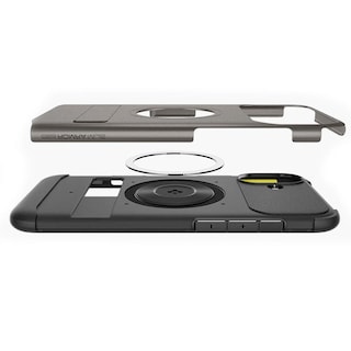 Foto 6 | Foto 6 | . Funda Spigen Slim Armor Magfit Para Iphone 16 Plus Gunmetal