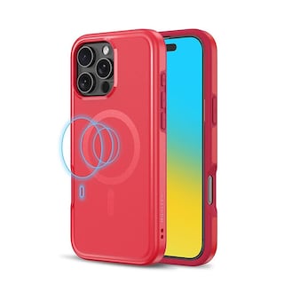 Foto 2 | Foto 2 | Funda Mybat Fuse con Magsafe para iPhone 16 Pro Roja