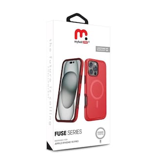 Foto 3 | Foto 3 | Funda Mybat Fuse con Magsafe para iPhone 16 Pro Roja