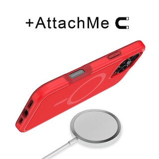 Foto 5 | Foto 5 | Funda Mybat Fuse con Magsafe para iPhone 16 Pro Roja
