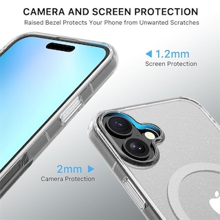 Foto 4 | Foto 4 | . Funda Mybat Savvy Para Iphone 16 - Brillos Transparente