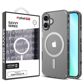 Foto 8 | Foto 8 | . Funda Mybat Savvy Para Iphone 16 - Brillos Transparente