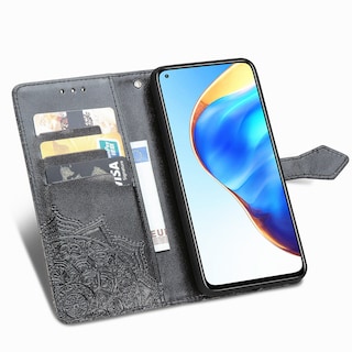 Foto 4 | Foto 4 | Funda De Piel Tipo Cartera Para Xiaomi Mi 10t/10t Pro - Negra - Venta Internacional.