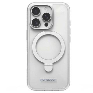 Foto 1 | Foto 1 | . Funda Puregear Slimshell Kik Mag Para Iphone 16 Pro Max Transp Plata Compatible Con Magsafe