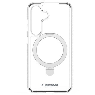 Foto 3 | Foto 3 | . Funda Puregear Slimshell Kik Mag Para Samsung S25 Transp Plata Compatible Con Magsafe