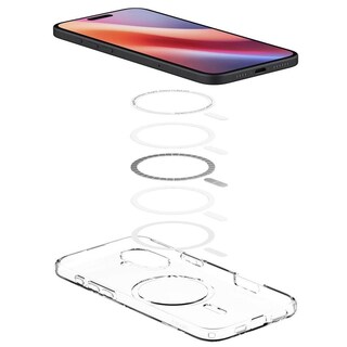 Foto 4 | Foto 4 | Funda Transparente Spigen Crystal Flex Mag Fit para iPhone 16