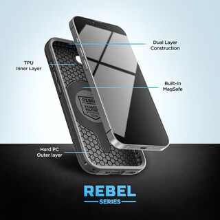 Foto 3 | Foto 3 | Funda Para Teléfono, Funda Rebel Belt, Iphone 16e, Con Clip De Funda - Venta Internacional.