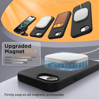 Foto 3 | Foto 3 | Funda Surphy Para Iphone 16e Con Magsafe Con Pantalla Negra - Venta Internacional.