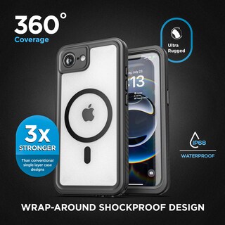 Foto 4 | Foto 4 | Funda Impermeable Para Iphone 16e (2025) Transparente - Venta Internacional.