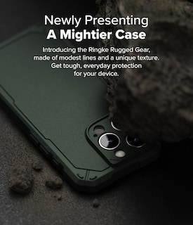 Foto 6 | Foto 6 | Funda Ringke Rugged Gear Compatible Con Iphone 16 Pro Max - Venta Internacional.