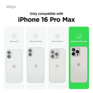 Foto 2 | Foto 2 | Funda De Teléfono Elago Compatible Con Iphone 16 Pro Max Soft Mint - Venta Internacional.
