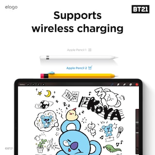 Foto 2 | Foto 2 | Funda Elago L Bt21 Compatible Con Apple Pencil Pro Y De Segunda Generación - Venta Internacional.