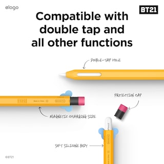 Foto 5 | Foto 5 | Funda Elago L Bt21 Compatible Con Apple Pencil Pro Y De Segunda Generación - Venta Internacional.