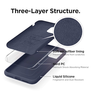 Foto 2 | Foto 2 | Funda De Teléfono Elago Compatible Con Iphone 11 De Silicona Líquida - Venta Internacional.