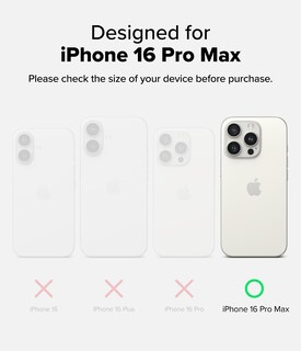 Foto 2 | Foto 2 | Funda De Teléfono Ringke Rugged Gear Compatible Con Iphone 16 Pro Max - Venta Internacional.