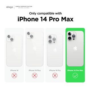Foto 2 | Foto 2 | Funda De Teléfono Elago Compatible Con Iphone 14 Pro Max De Silicona - Venta Internacional.
