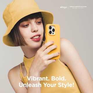 Foto 6 | Foto 6 | Funda De Teléfono Elago Liquid Silicone Para Iphone 15 Pro 6.1 Pulgadas Sun - Venta Internacional.