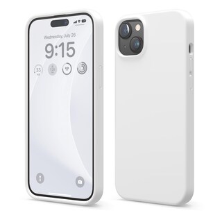 Foto 1 | Foto 1 | Funda Elago Liquid Silicone Para Iphone 15 Plus, Color Blanco - Venta Internacional.