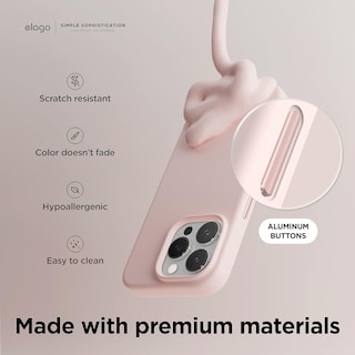 Foto 5 | Foto 5 | Funda De Silicona Magnética Elago Para Iphone 15 Pro Max Lovely Pink - Venta Internacional.